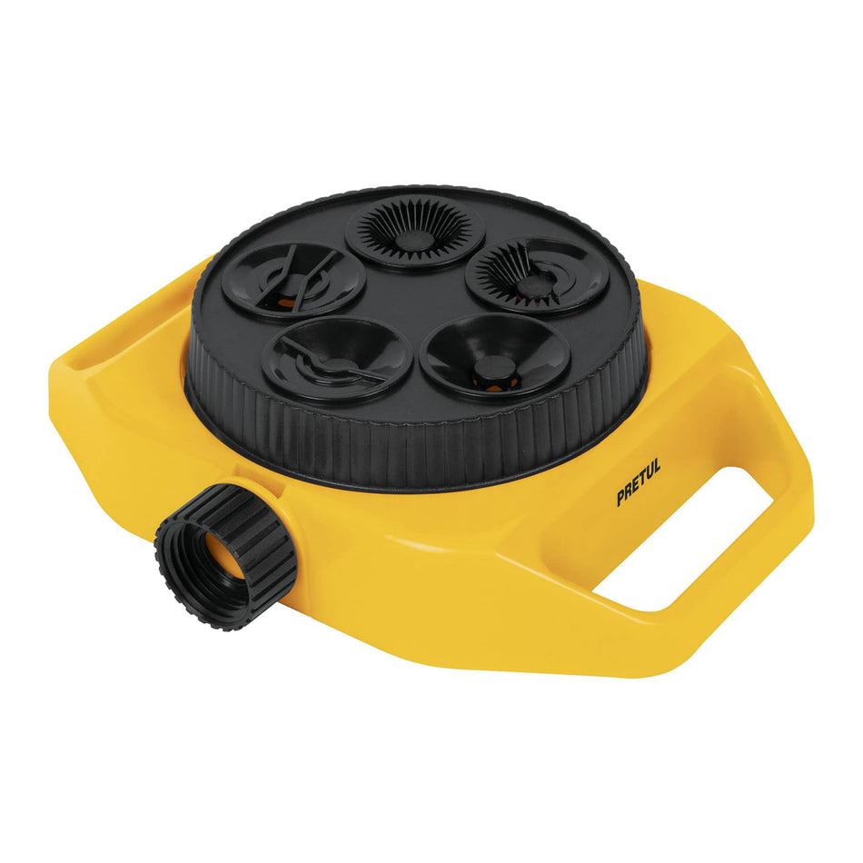 Aspersor plástico 5 funciones, PRETUL