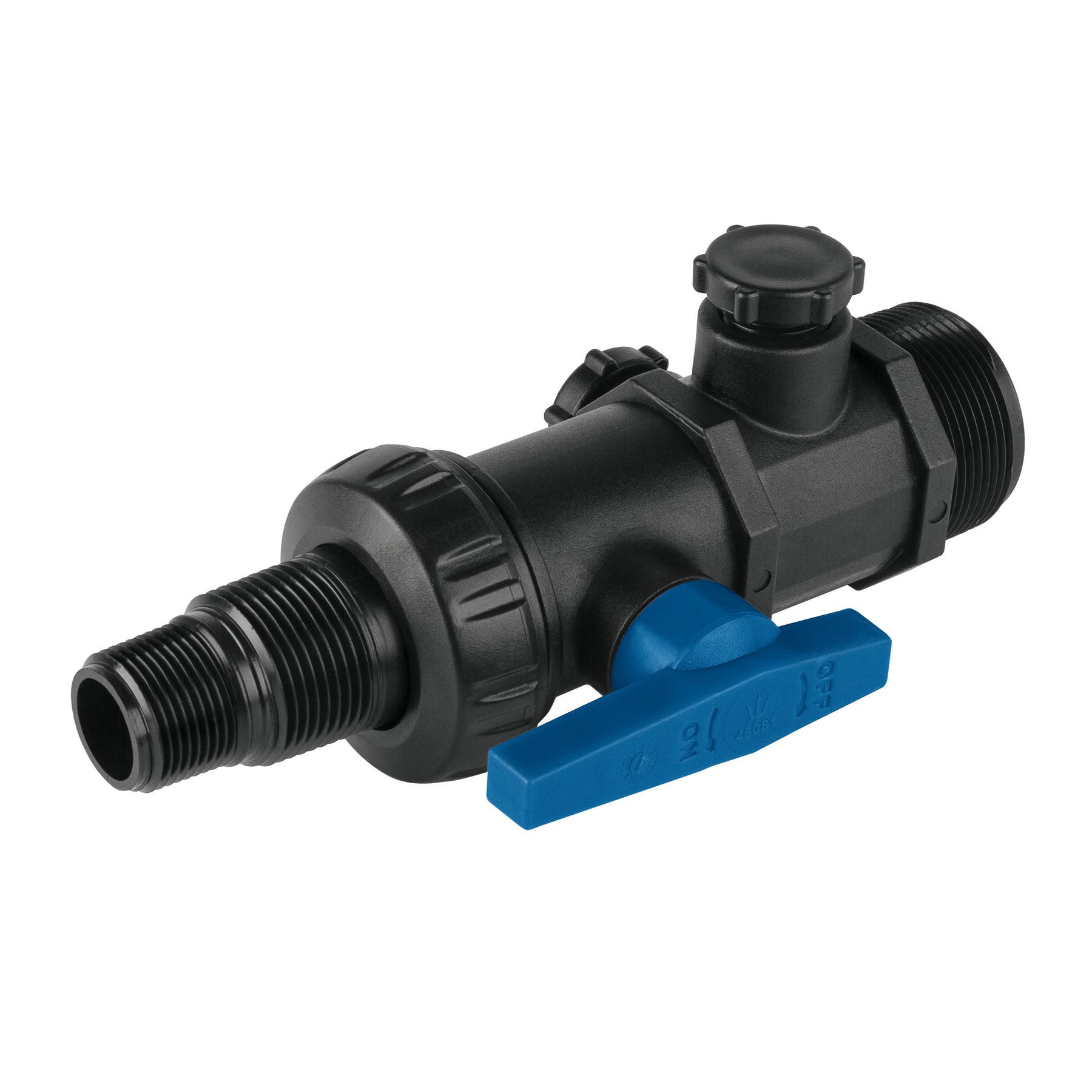 Multiconector polipropileno para tinaco con valvula FOSET