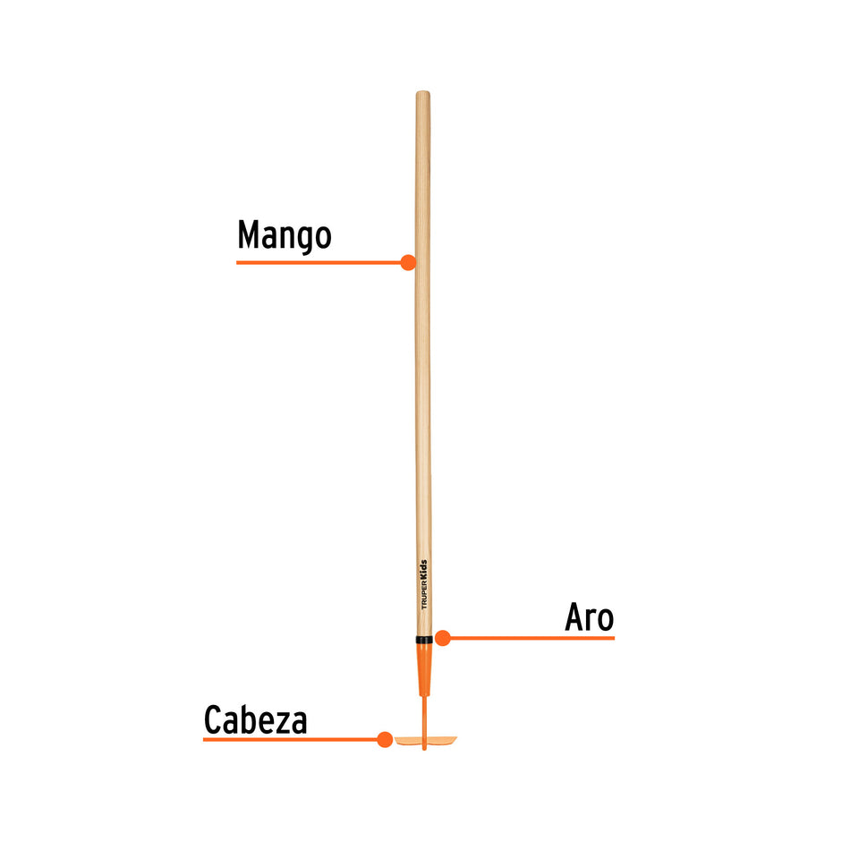 Azadón para niños con mango de 42', Truper
