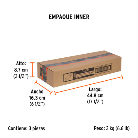 Arco 12' profesional extra pesado de 1 kg, Truper Expert