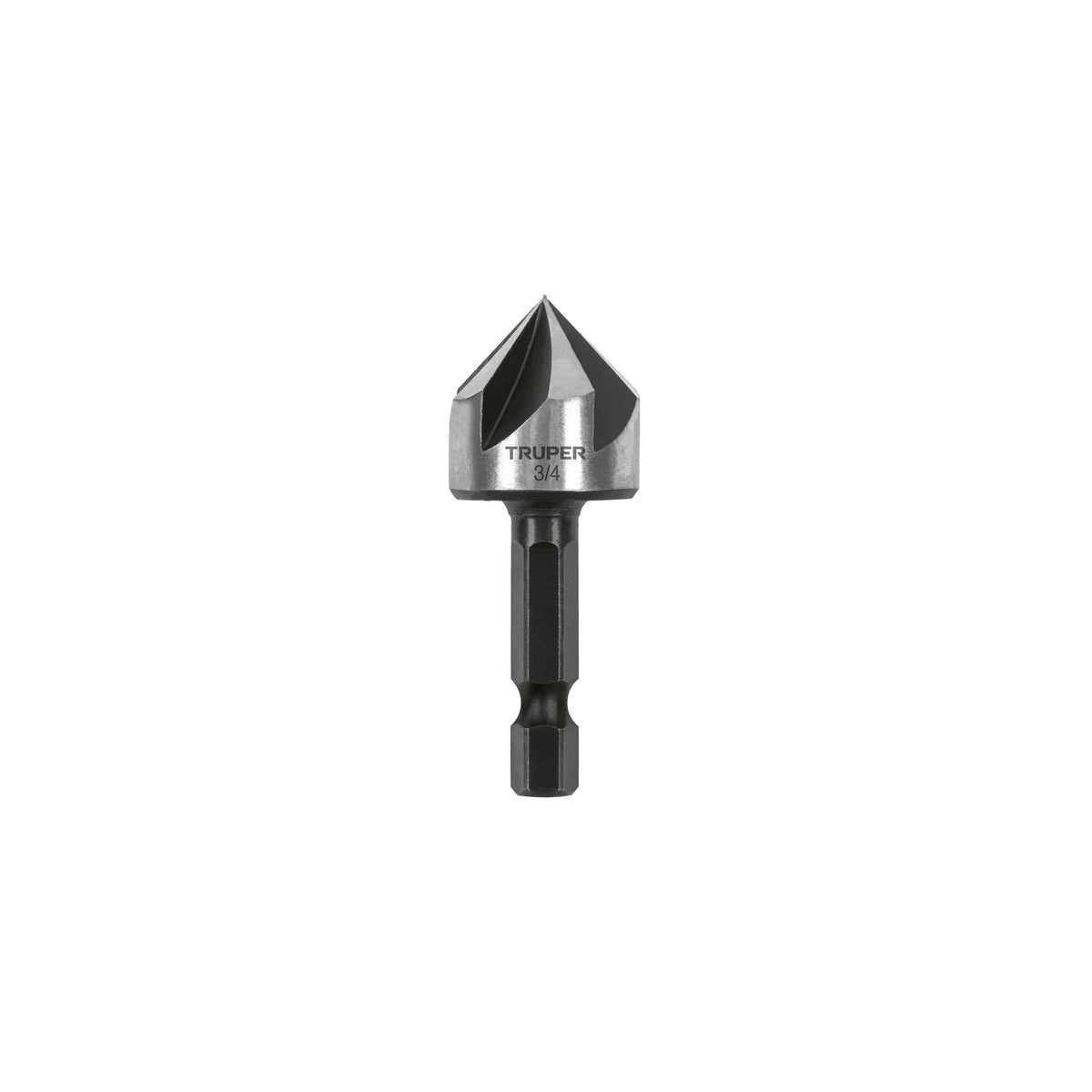 Avellanador HSS cambio rapido Truper 3/4"