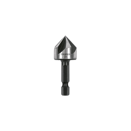Avellanador HSS cambio rapido Truper 3/4"