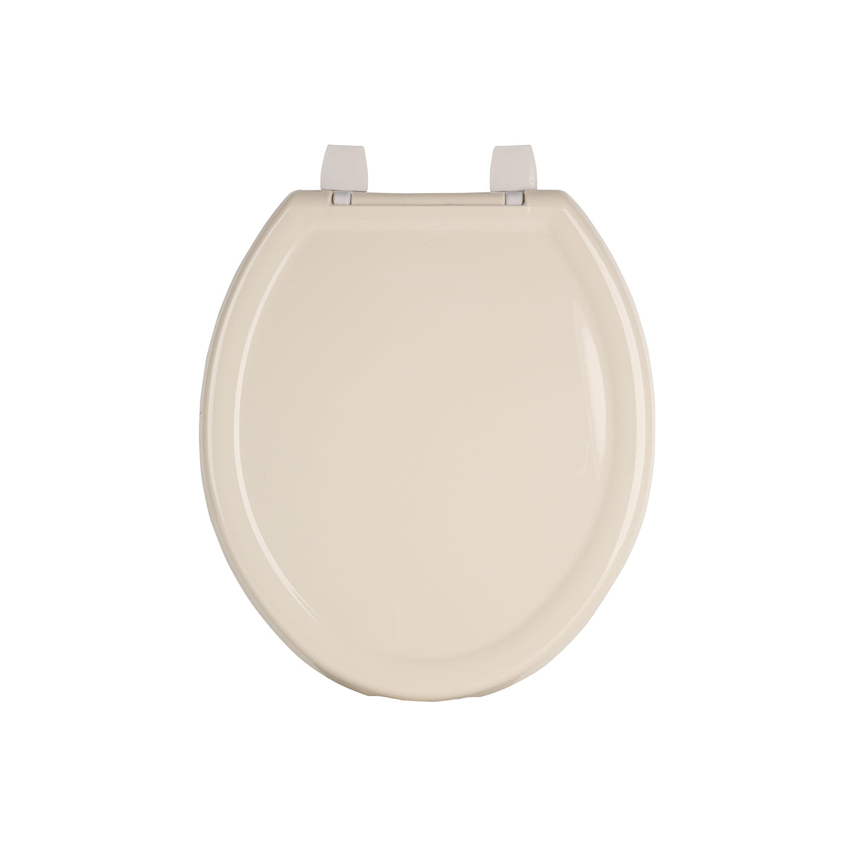 Asiento redondo ligero con tapa para WC hueso FOSET BASIC