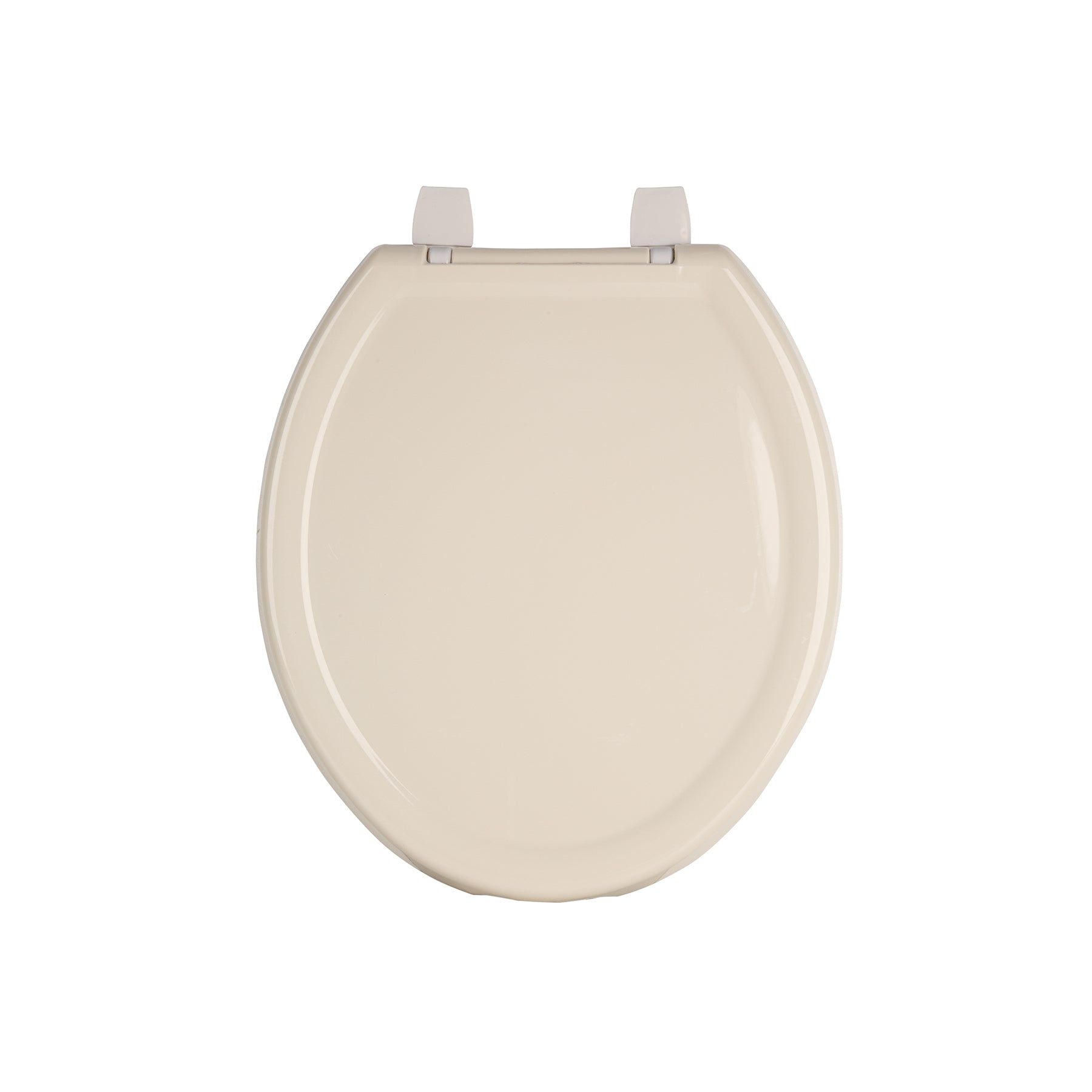 Asiento redondo ligero con tapa para WC hueso FOSET BASIC