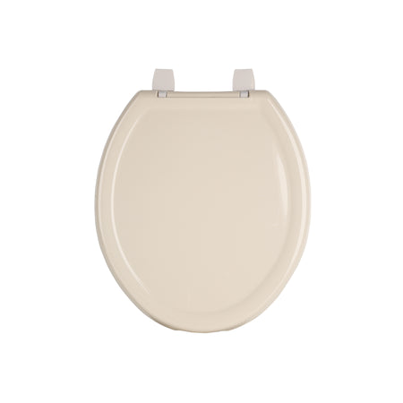 Asiento redondo ligero con tapa para WC hueso FOSET BASIC