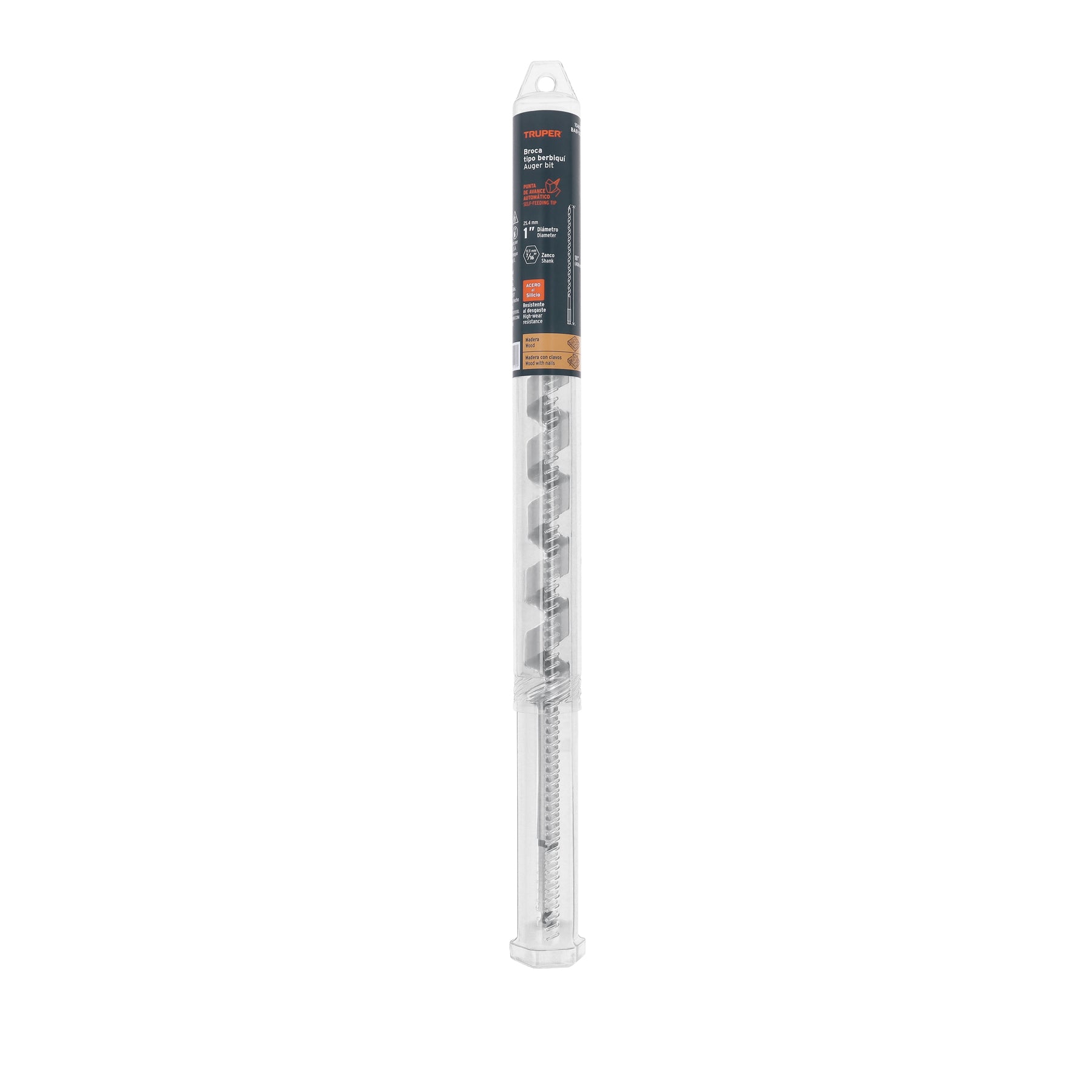 Broca auger tipo berbiquí 1' X 18', TRUPER