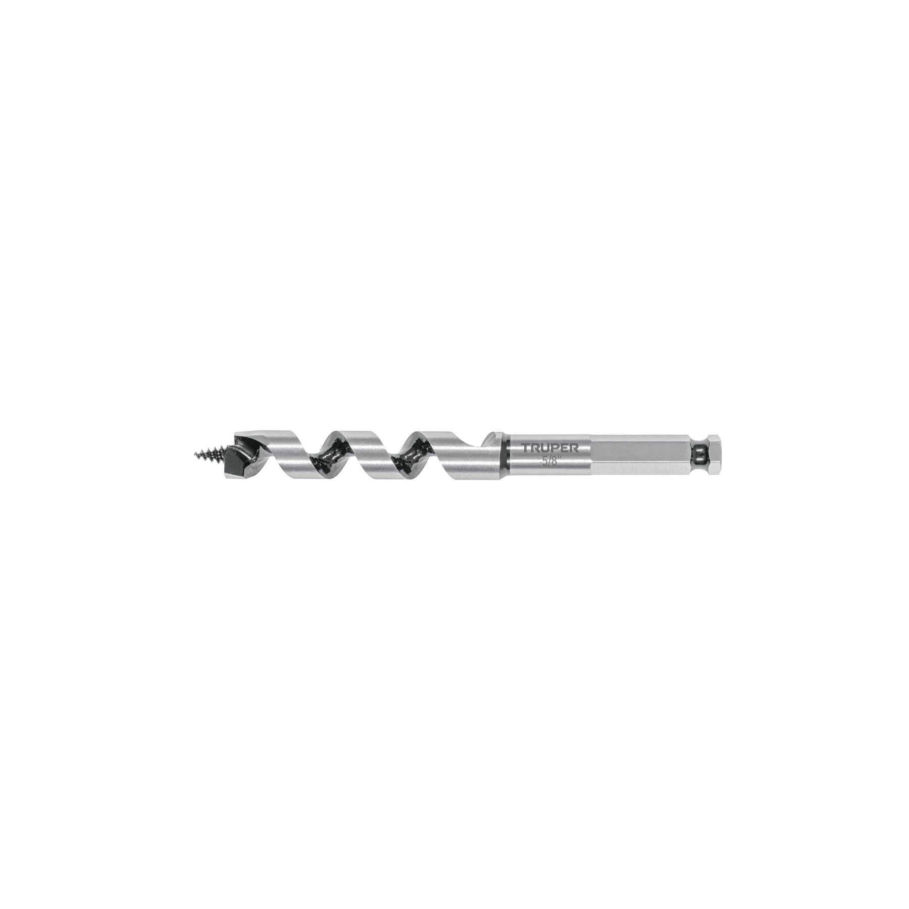 Broca auger tipo berbiquí 5/8' X 6', TRUPER