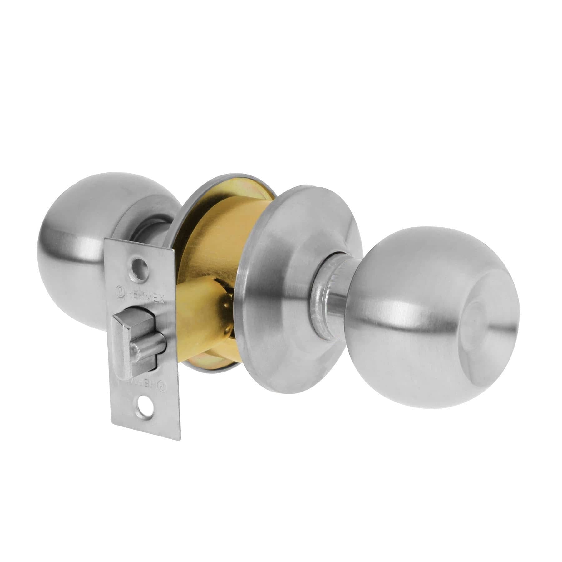 Cerradura esfera cilindrico entrada cromo blister BASIC