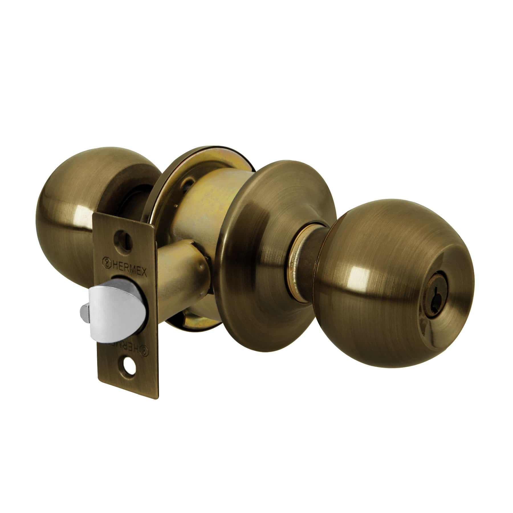 Cerradura tipo esfera cilindrico entrada antiguo BASIC