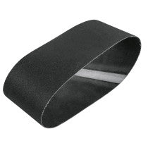 1 banda de lija 4 x 24" p/vidrio grano 80 en paquete de 5