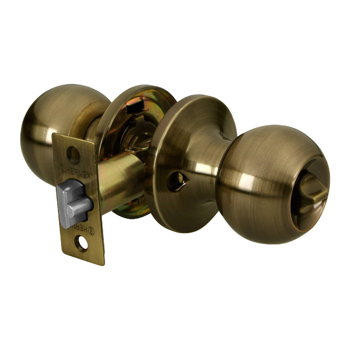 Cerradura esfera tubular recamara antiguo blister BASIC