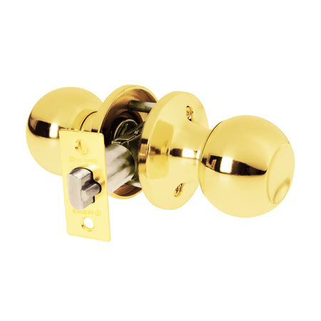 Cerradura esfera tubular entrada blister BASIC brillante