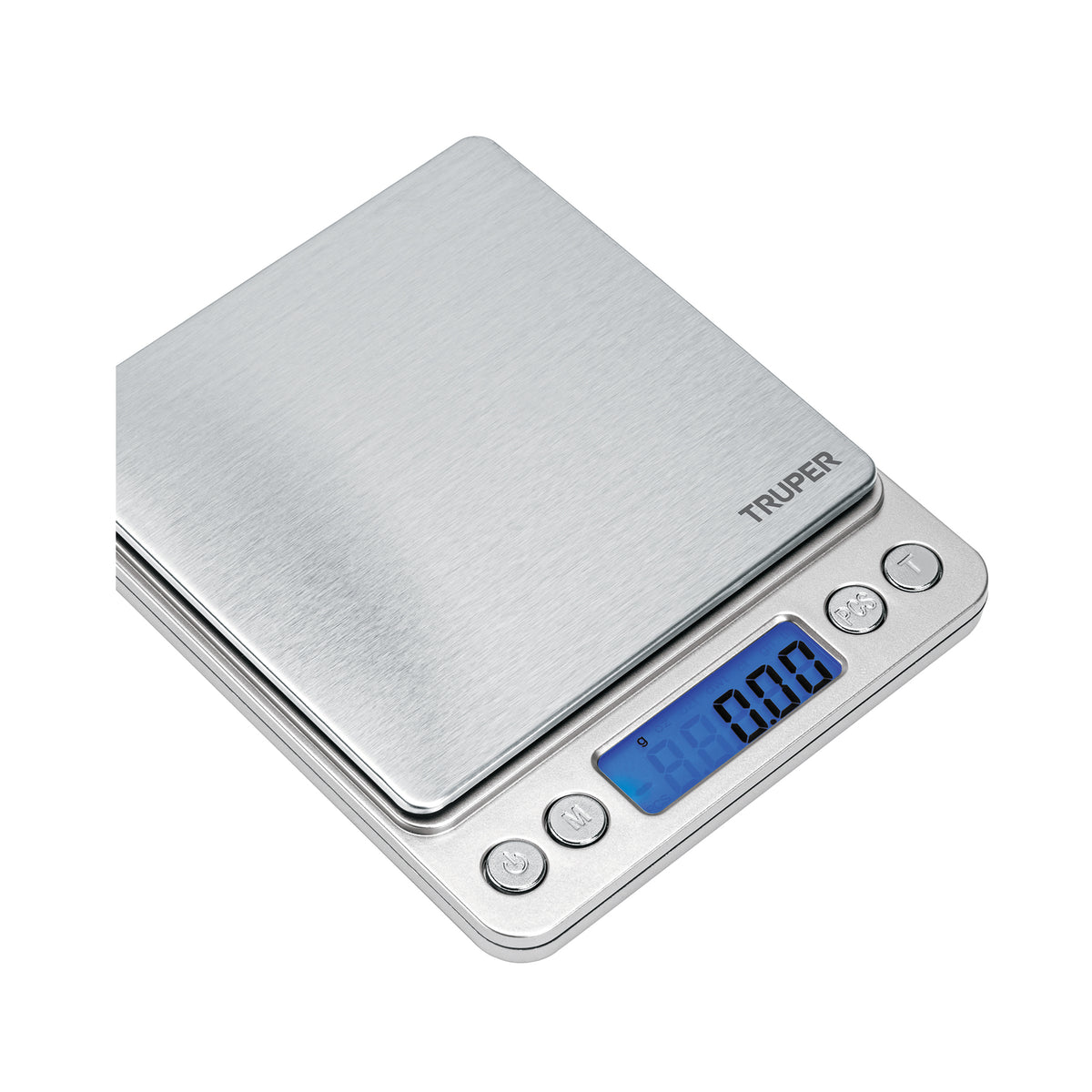 Bascula electronica de precision de bolsillo 500 g Truper