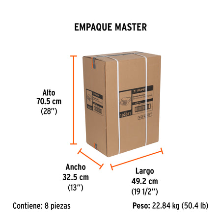 Bascula electronica multifunciones Truper 20 kg