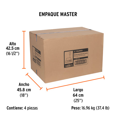 Bascula electronica multifunciones con torreta 40 kg Truper