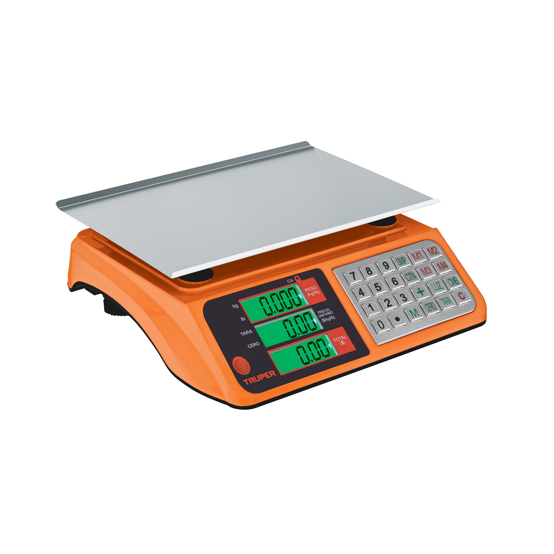 Bascula electronica multifunciones 40 kg USB Truper