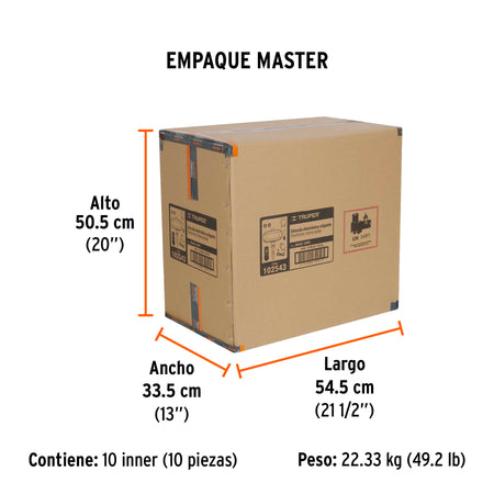 Bascula electronica colgante recargable 500 kg Truper