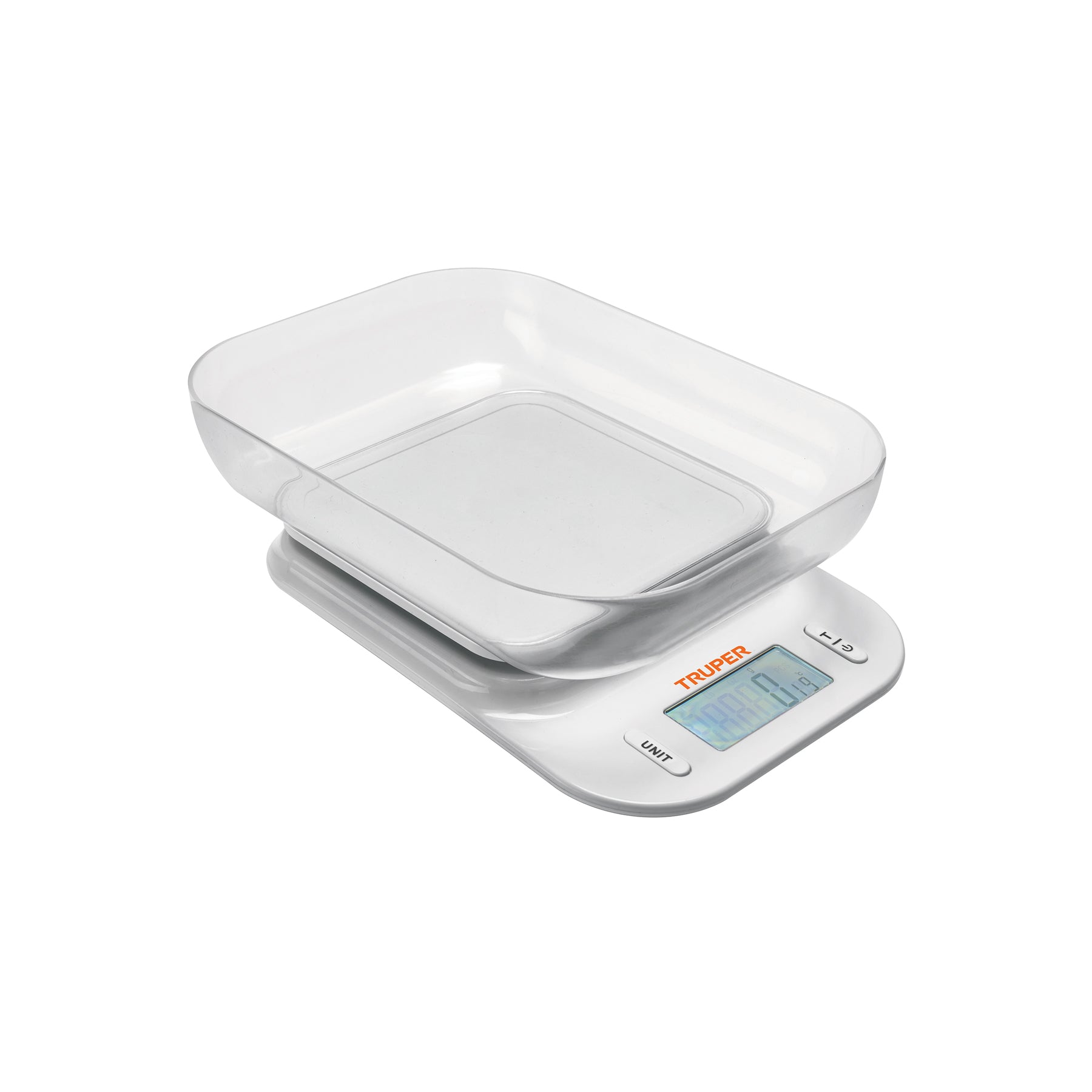 Bascula digital para cocina con tazon 5 kg Truper