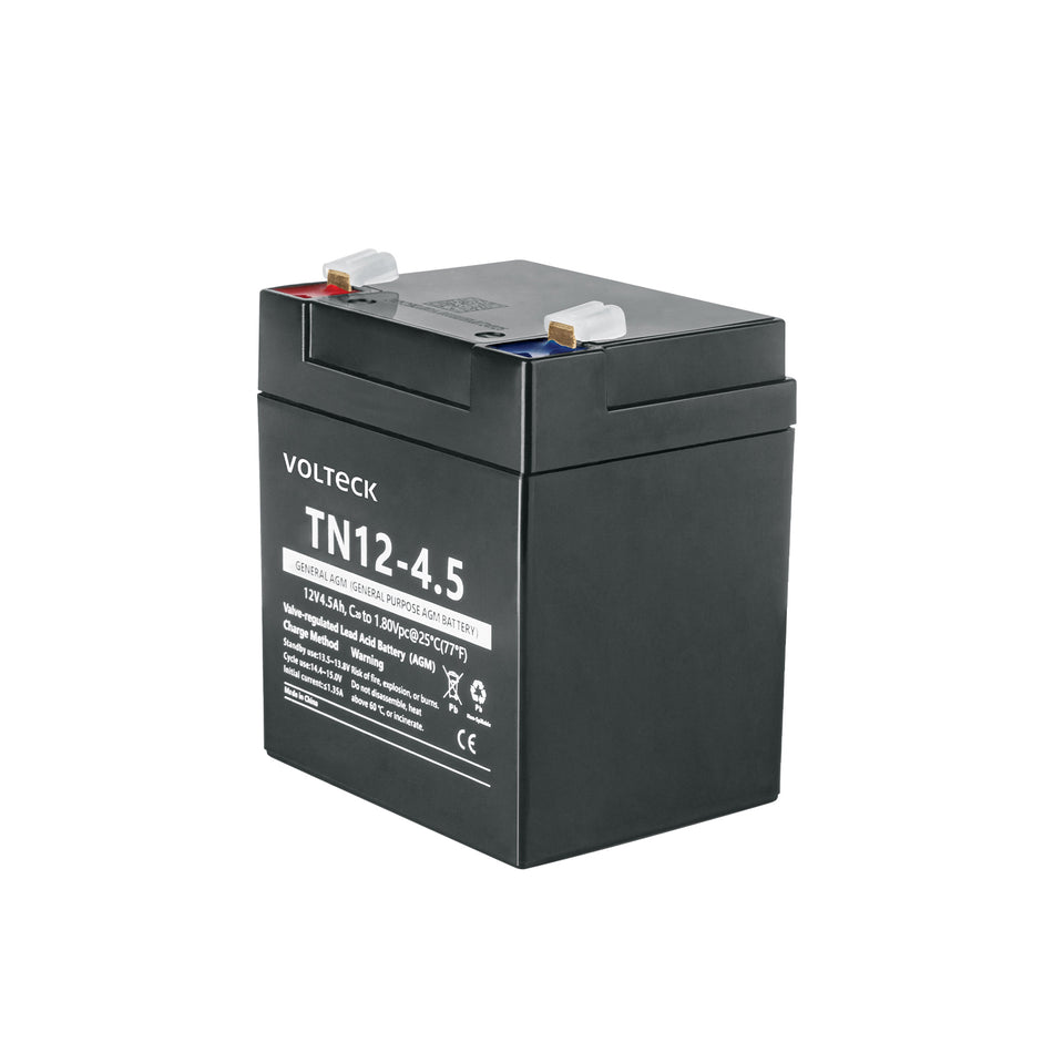 Batería sellada de ácido-plomo 12 Vcc 4.5 Ah, VOLTECK