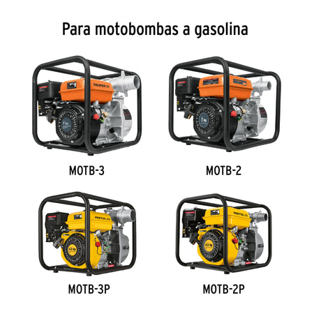 Kit de bayoneta y empaque para motobomba Truper