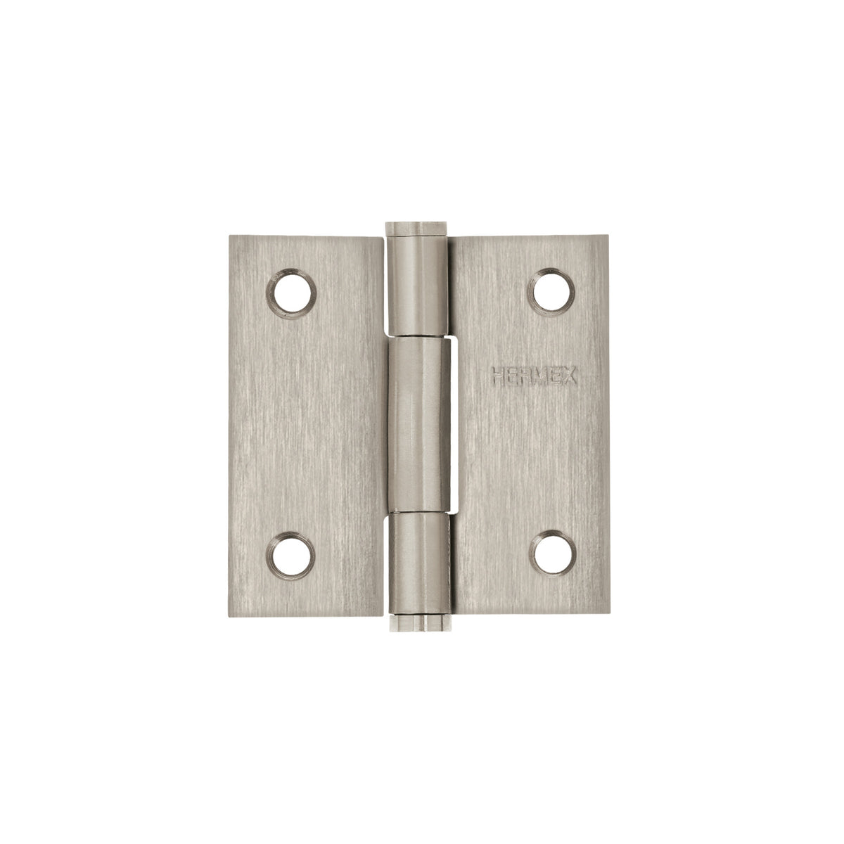 Bisagra cuadrada acero inox cabeza plana HERMEX 2"