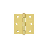 Bisagra cuadrada latonado cabeza plana HERMEX 2-1/2"
