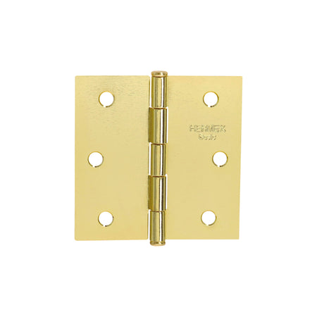 Bisagra cuadradalatonado cabeza plana HERMEX BASIC 2-1/2"