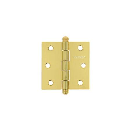 Bisagra cuadrada latonado cabeza redonda HERMEX 2-1/2"