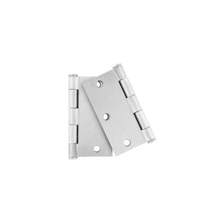 Bolsa c/2 bisagras cuadradas 3-1/2', plana, satinado, HERMEX