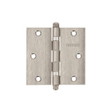 Bisagra cuadrada acero inox cabeza redonda HERMEX 3-1/2"