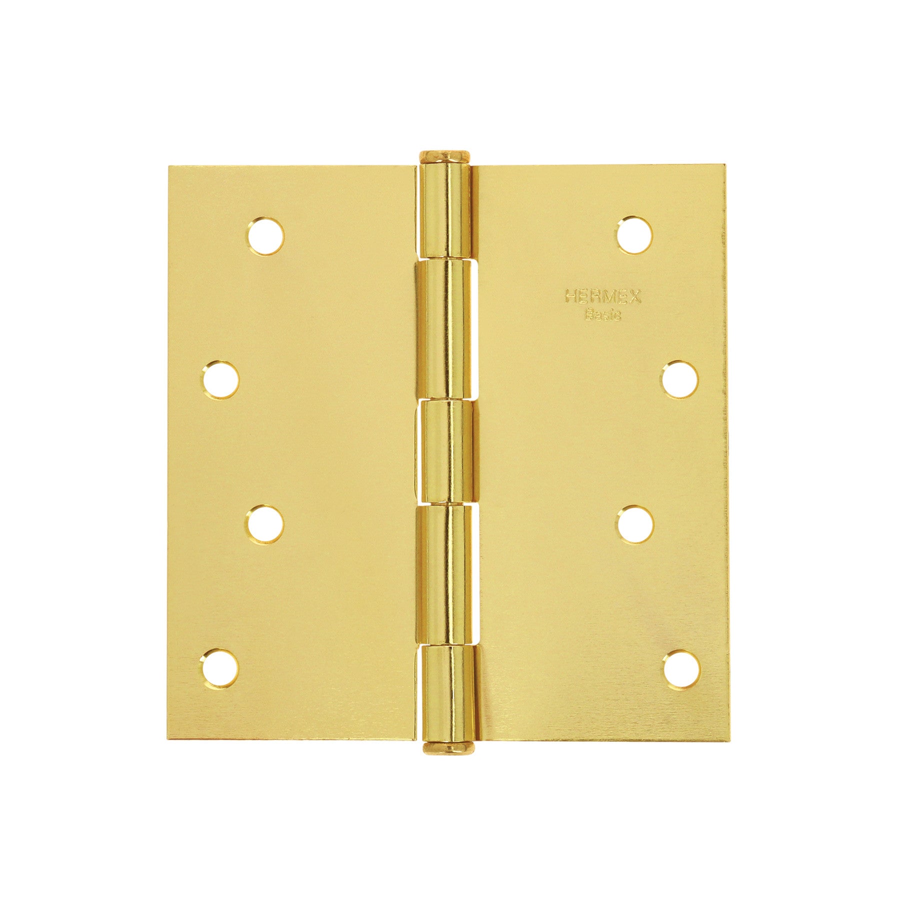 Bisagra cuadradalatonado cabeza plana HERMEX BASIC 4"