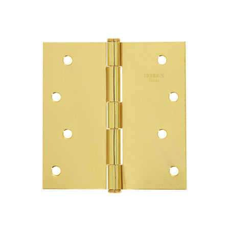 Bisagra cuadradalatonado cabeza plana HERMEX BASIC 4"