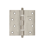 Bisagra cuadrada acero inox cabeza redonda HERMEX 4"