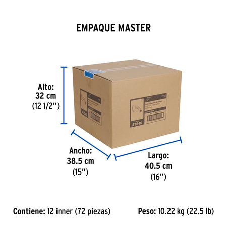 Brazo corto con chapeton para regadera satin FOSET AQUA