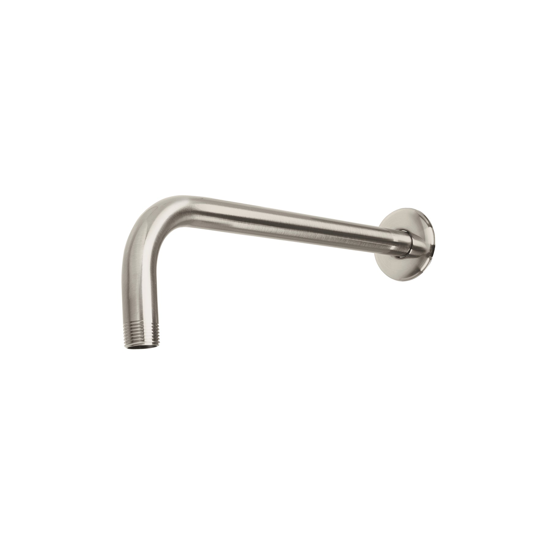 Brazo recto con chapeton para regadera 30 cm satin FOSET