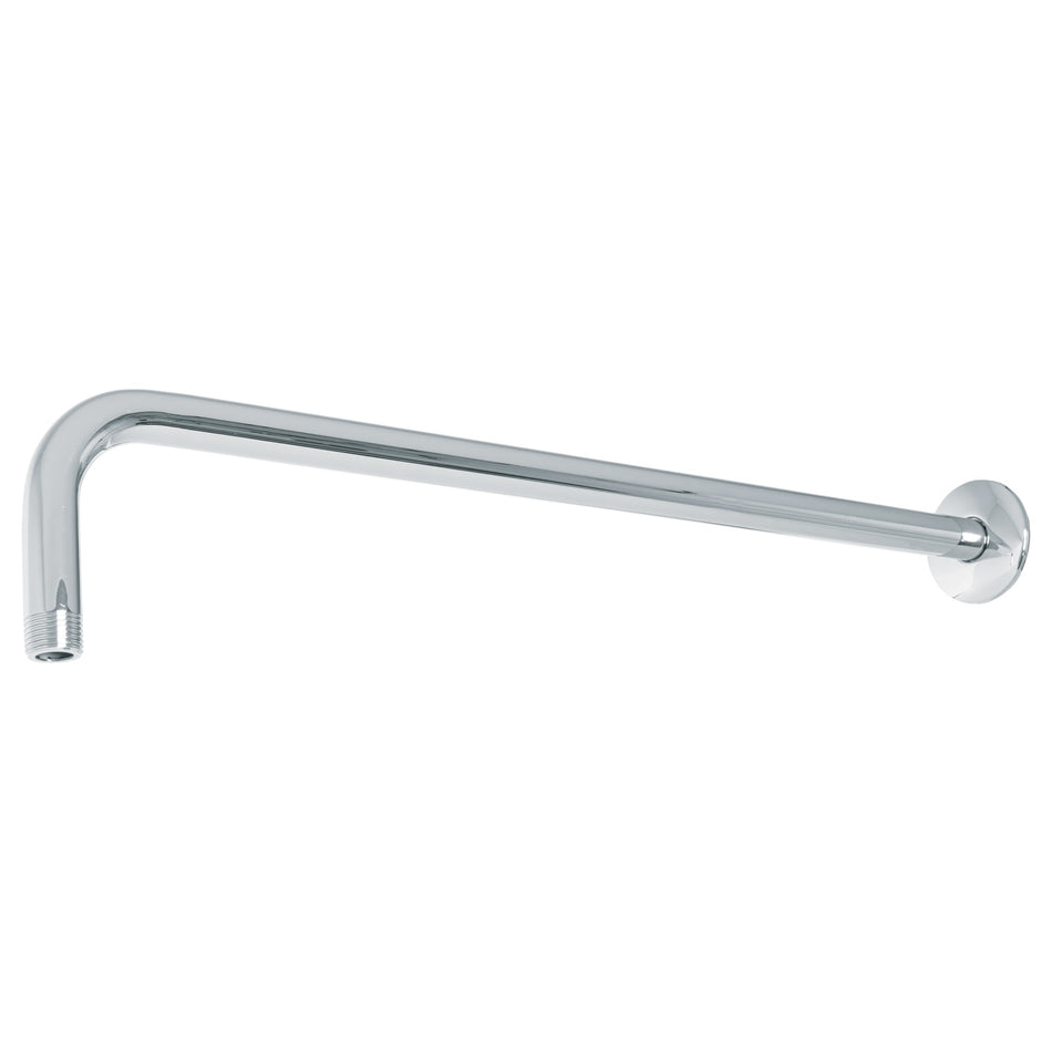 Brazo recto 50 cm con chapeton para regadera cromo FOSET