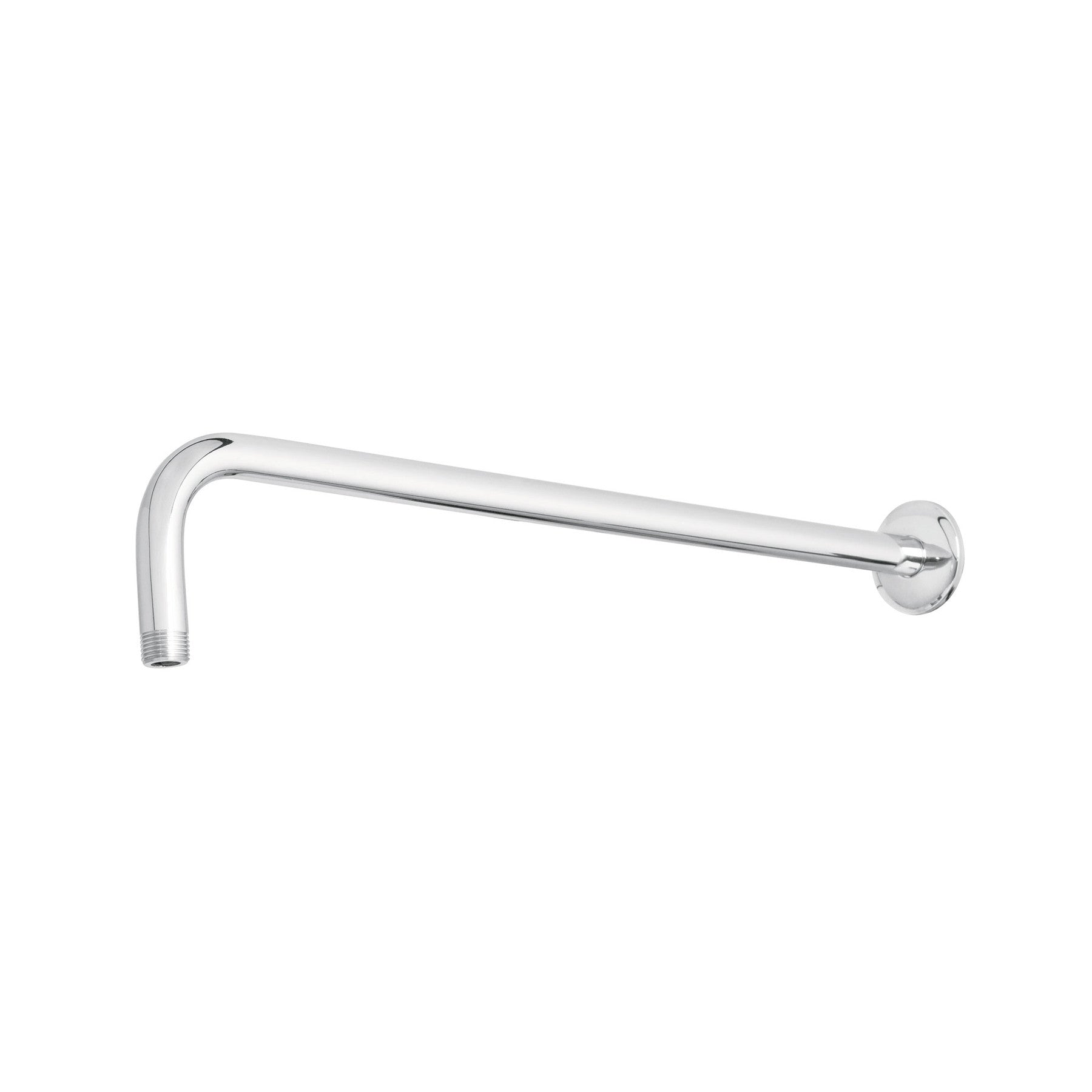 Brazo y chapeton para regadera 50 cm cromo RIVIERA
