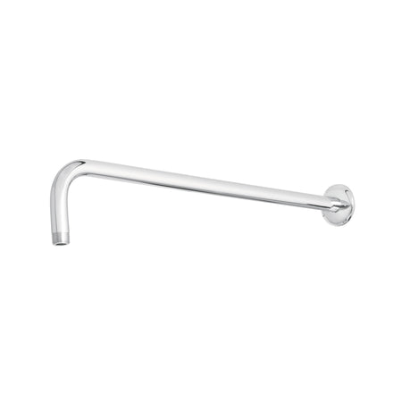 Brazo y chapeton para regadera 50 cm cromo RIVIERA