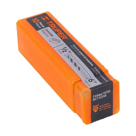 Broca para concreto de 1/2 x Truper 6"