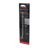 Broca para concreto de 3/8 x en blister TRUPER 6"