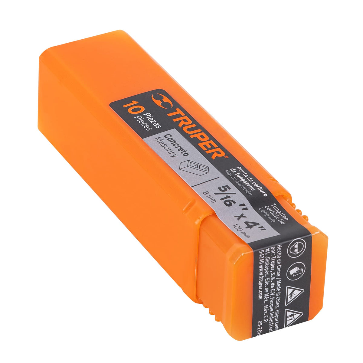 Broca para concreto de 5/16 x Truper 4"