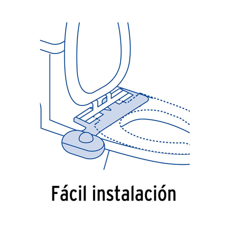 Bidet para WC de 2 piezas FOSET