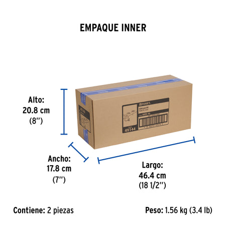 Bidet para WC de 2 piezas FOSET