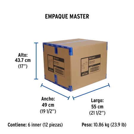 Bidet para WC de 2 piezas FOSET