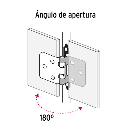 Bolsa con 2 bisagras parche de 7cm laton antiguo HERMEX