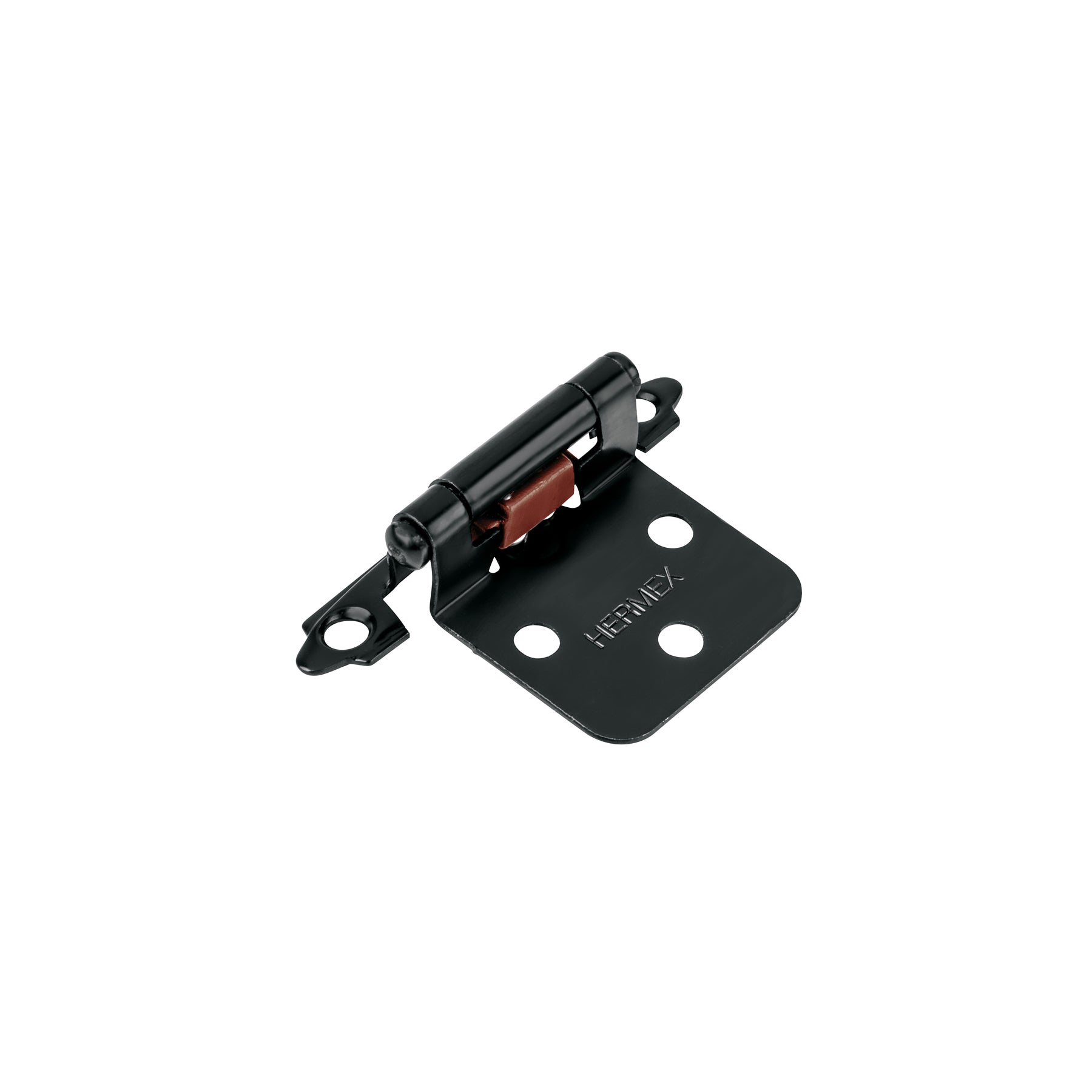 Bolsa con 2 bisagras parche de 7cm negro HERMEX