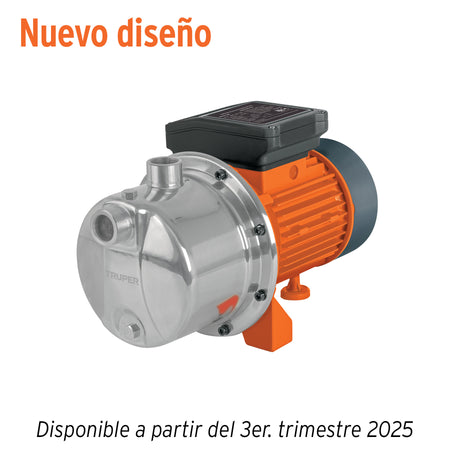 Bomba tipo jet cabezal de acero inoxidable1-1/2 HP TRUPER