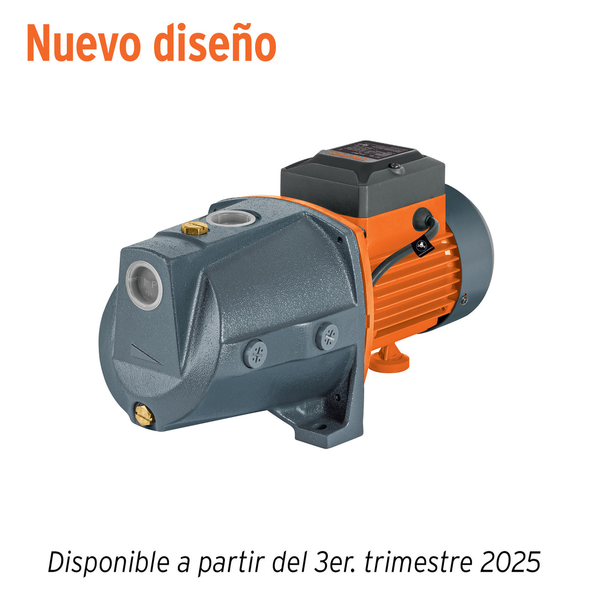 Bomba tipo jet cabezal de hierro TRUPER 1/2 HP