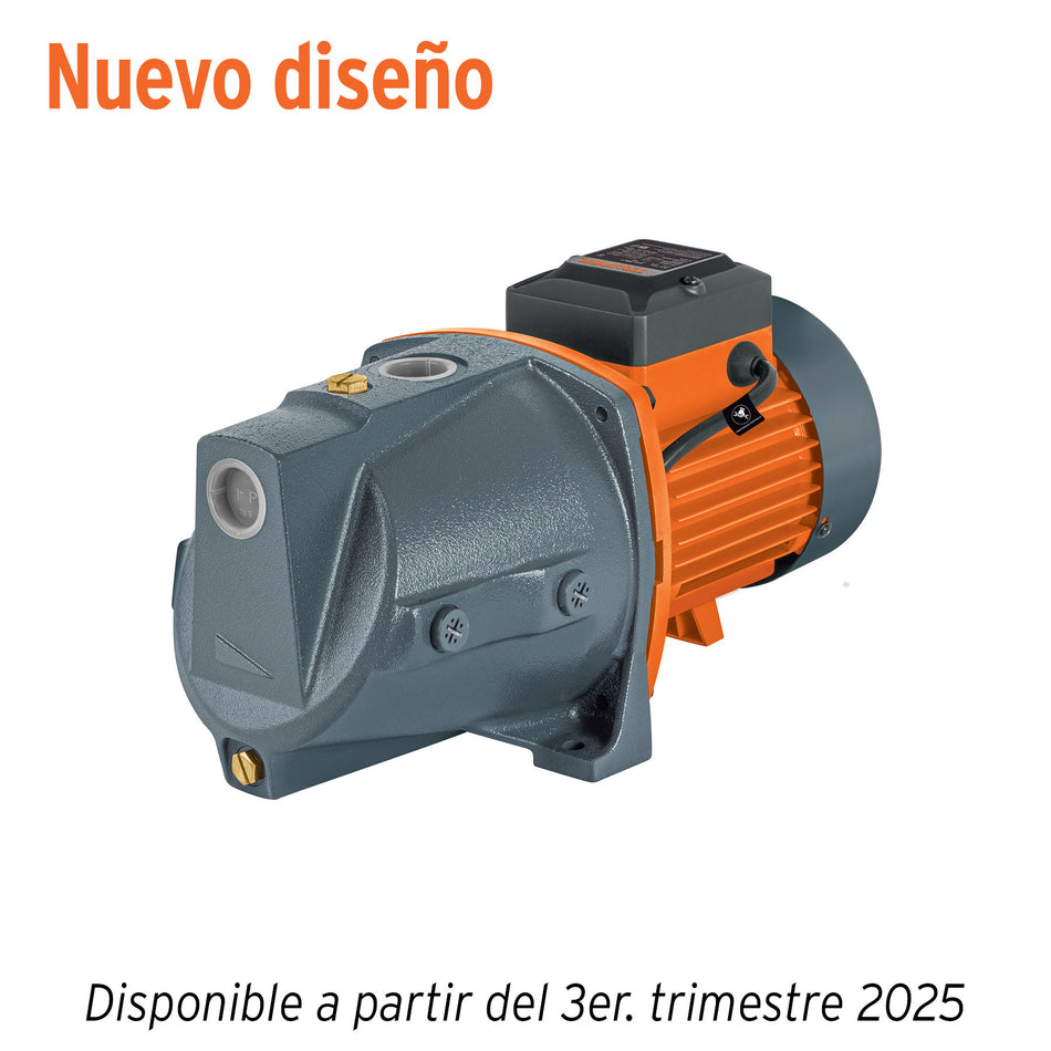 Bomba tipo jet cabezal de hierro TRUPER 1 HP