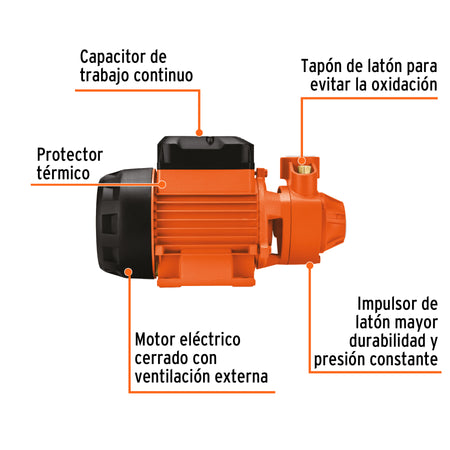 Bomba periferica altura max uso agricola EXPERT 1/2 HP